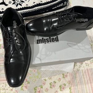 Unlisted Men's Black Dress Shoes